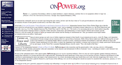 Desktop Screenshot of onpower.org