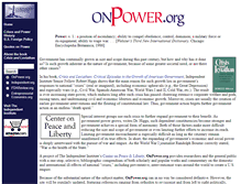 Tablet Screenshot of onpower.org